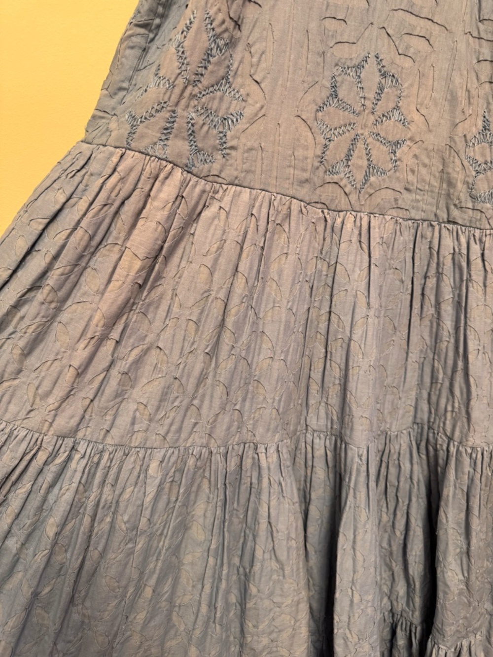 NWOT Joie Decosta Eyelet Halterneck Maxi Dress, Size L - Picture 11 of 11